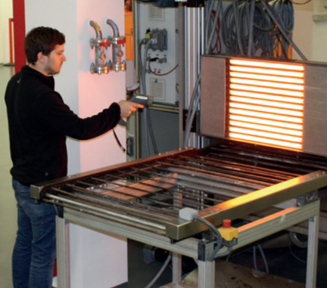 MEMS sensor wafer drying heater
